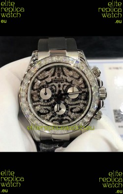 Rolex Cosmograph Daytona "Eye of the Tiger" Edition in 904L Steel Casing 1:1 Mirror Replica Watch 