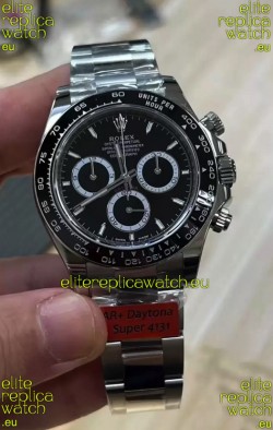 Rolex Cosmograph Daytona M126500LN Black Dial Original Cal.4131 Movement - 904L Steel Watch