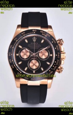 Rolex Cosmograph Daytona M116515 Rose Gold Original Cal.4130 Movement - 904L Steel Watch