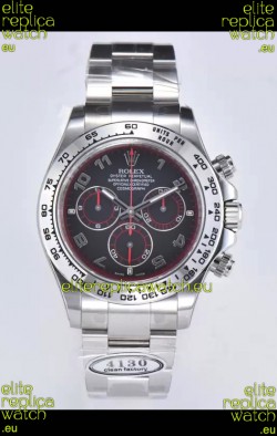 Rolex Cosmograph Daytona M116519 Original Cal.4130 Movement - 904L Steel Watch Black Dial