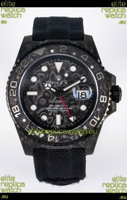 Rolex GMT Masters II Super Clone DiW Edition Swiss Replica Lightweight Carbon Casing Watch 