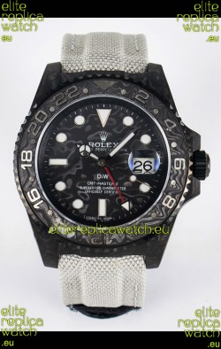 Rolex GMT Masters II Super Clone DiW Edition Swiss Replica Lightweight Carbon Casing Watch 