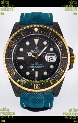 Rolex GMT Masters II Super Clone DiW Edition Swiss Replica Lightweight Carbon Casing Watch 