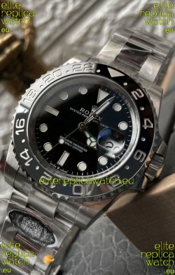 Rolex GMT Masters II 126710GRNR "Bruce Wayne" 904L Steel Oyster Strap Swiss Replica Watch 