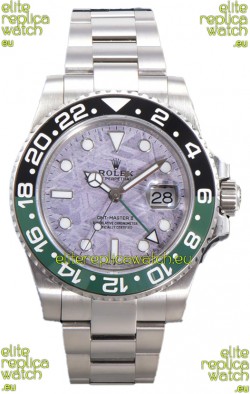 Rolex GMT Masters II 126720 Cal.3285 Pink Meteorite Dial 904L Steel in Oyster Strap Swiss Replica