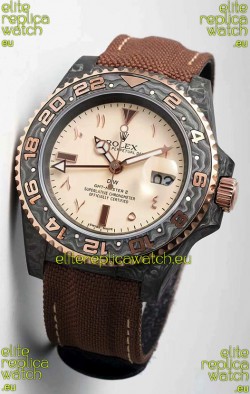 Rolex GMT Masters II DiW Edition Swiss Replica Watch - 1:1 Mirror Replica Arabic Numerals