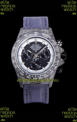 Rolex Daytona DiW Edition "Cream Invert" Forged Cabon Casing 1:1 Mirror Replica