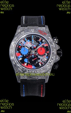 Rolex Daytona DiW Edition Multicolored Dial Edition Forged Cabon Casing 1:1 Mirror Replica