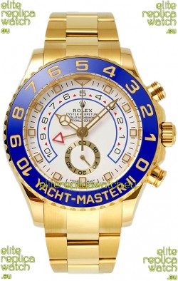Rolex Yachtmaster II Stainles Steel Ref.116688 1:1 Yellow Gold Swiss Replica Watch 