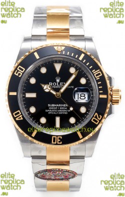 Rolex Submariner 41MM Date Ceramic Two Tone 126613LN - Replica 1:1 Mirror - Ultimate 904L Steel Watch