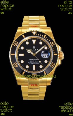 Rolex Submariner 41MM Gold 126618LN - Replica 1:1 Mirror - Ultimate 904L Steel Watch