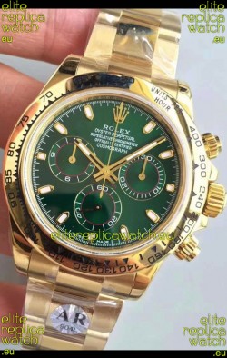 Rolex Cosmograph Daytona 116508 Yellow Gold Original Cal.4130 Movement - Improved Ultimate 904L Steel Watch