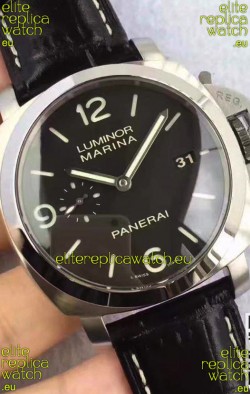 Panerai Luminor Marina PAM312 Edition 1:1 Mirror Swiss Replica Watch in Steel Casing