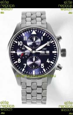 IWC Pilot Chronograph Le Petit Prince Edition Blue Dial 1:1 Mirror Replica Watch