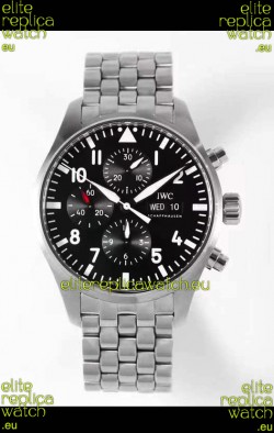 IWC Pilot Chronograph Le Petit Prince Edition Black Dial 1:1 Mirror Replica Watch