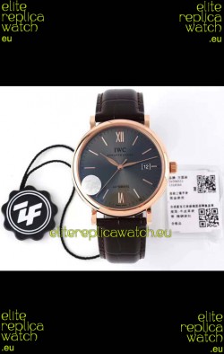 IWC Portofino Automatic 1:1 Mirror Quality Rose Gold Casing Swiss Replica Watch
