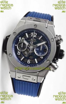Hublot Big Bang Unico Titanium Blue 1:1 Mirror Edition Swiss Replica Watch