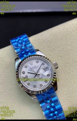 Rolex Datejust 179174 28MM Swiss Replica in 904L Steel in White Dial - 1:1 Mirror Replica