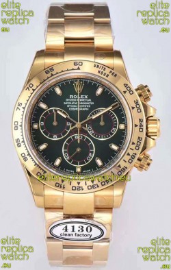 Rolex Cosmograph Daytona 116508 Yellow Gold Original Cal.4130 Movement - Improved Ultimate 904L Steel Watch