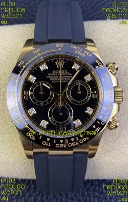 Rolex Cosmograph Daytona 116518LN Yellow Gold Original Cal.4130 Movement - 904L Steel Watch