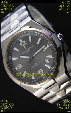 Vacheron Constantin Overseas Grey Dial Swiss Replica Watch 