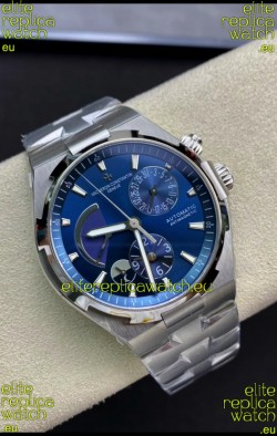Vacheron Constantin Power Reserve Blue Dial Stainless Steel Casing/Strap Swiss Replica Watch