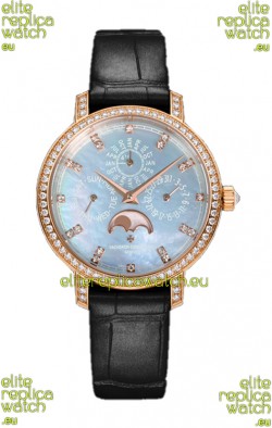 Vacheron Constantin Traditionelle Perpetual Calendar Ultra-Thin Rose Gold Swiss Replica 