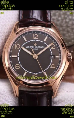 Vacheron Constantin FiftySix Rose Gold Watch in 1:1 Mirror Replica Watch