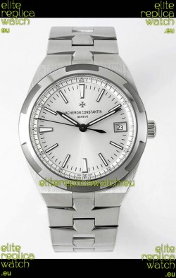 Vacheron Constantin Overseas 1:1 Mirror Swiss Replica Watch in Steel Dial 