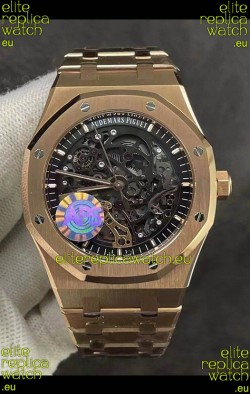 Audemars Piguet Royal Oak Double Balance Wheel Openworked Edition 1:1 Mirror Swiss Replica Watch 