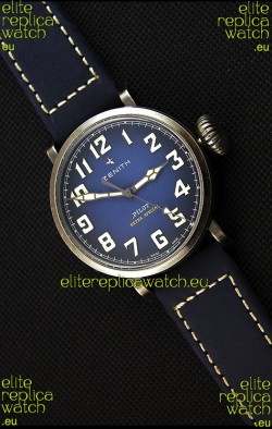 Zenith Pilot Type 20 Extra Special Blue Dial Swiss Replica Watch 40MM