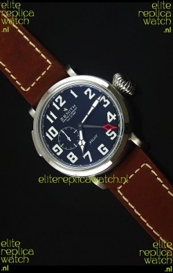 Zenith Heritage Pilot Type 20 GMT Matte Black Dial Swiss 1:1 Mirror Replica Watch