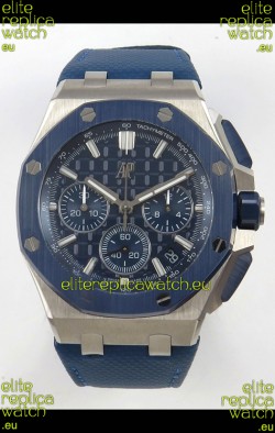 Audemars Piguet Super Clone Royal Oak Offshore Steel Casing Blue Dial Watch 