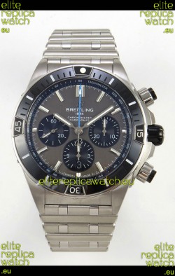 Breitling Chronomat Super Clone B01 42 Edition Swiss 904L Steel Watch Grey Dial 
