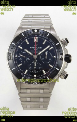 Breitling Chronomat Super Clone B01 42 Edition Swiss 904L Steel Watch Black Dial 