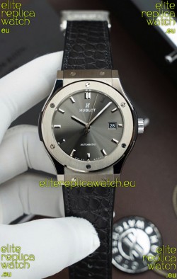 Hublot Super Clone Classic Fusion Titanium Grey Dial 42MM Watch