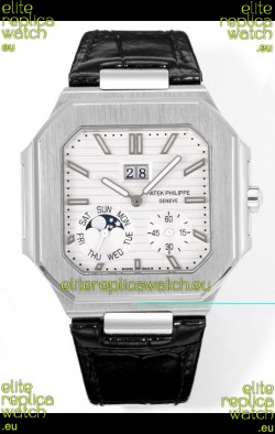 Patek Philippe Cubitus 5822 904L Steel Casing White Dial Swiss Replica Watch