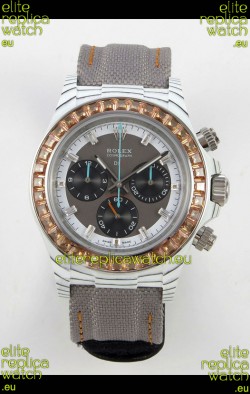 Rolex Daytona Super Clone DiW White CarboQuartz Edition Swiss Replica Watch