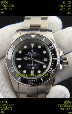 Rolex Sea Dweller Japanese Movement Replica Watch Black Dial 44MM