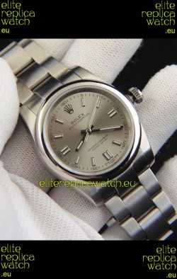 Rolex Oyster Perpetual Japanese Movement Replica Watch 36MM - Grey Dial