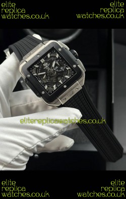 Hublot Square Bang Unico Titanium Case Super Clone Watch 