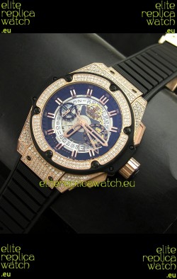Hublot Big Bang King Power Skeleton Swiss Watch Diamonds Casing