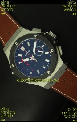 Hublot Big Bang Stainless Ceramic Bezel Swiss Quartz Watch 45MM