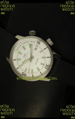 IWC Aquatimer Automatic Vintage 1967 Swiss Watch in White Dial
