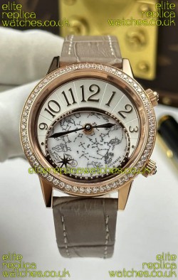 Jaeger-LeCoultre Rendez-Vous Rose Gold Super Clone Watch 