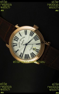 Franck Muller Master of Complications Liberty Japanese Watch in Black Numerals