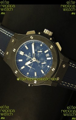 Hublot Big Bang Black Ceramic Case Watch in Quartz Movement