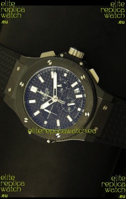 Hublot Big Bang Black Ceramic Case Watch in Quartz Movement
