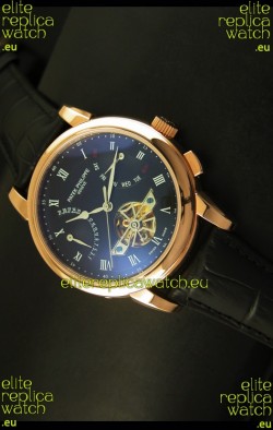 Patek Philippe Grand Complications Tourbillon Automatic Watch in Pink Gold