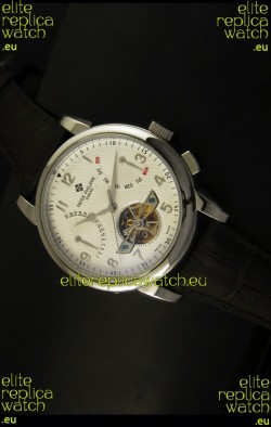 Patek Philippe Grand Complications Tourbillon Automatic Watch in Steel